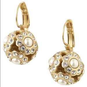 Stella & Dot Pearl Bouquet Earrings